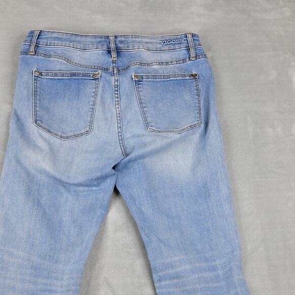 VIGOSS Jeans Womens 30 (29x27) Marley Skinny Stretch Blue Denim - Picture 7 of 11